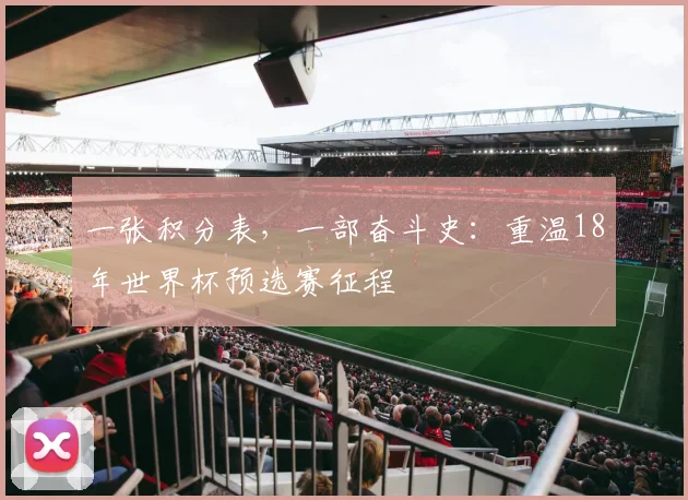 一张积分表，一部奋斗史：重温18年世界杯预选赛征程